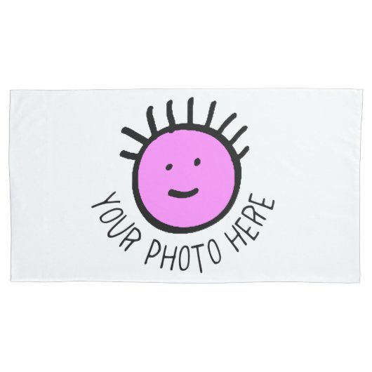 Vorlage für KKING-GRÖSSE-PILLOWCASE des benutzerde Kissenbezug (Vorderseite)