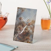 Vorlage für klassische Hochzeitsskripte Sockelschild (In SItu)