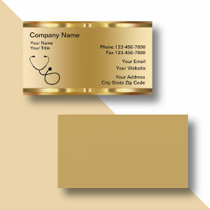 Vorlage für klassische Medical Business Cards Visitenkarte