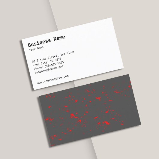 Vorlage für klassische Visitenkarten mit trendigem Visitenkarte