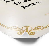 Vorlage für klassische Zertifikate mit Verziertem  Fotodruck (Ecke)