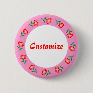 Vorlage für kleine Blume Button