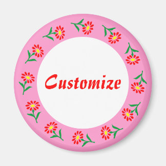 Vorlage für kleine Blume Magnet