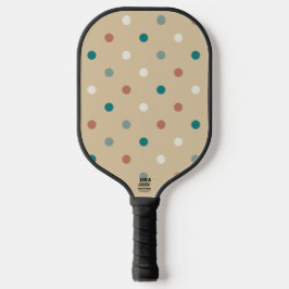 Vorlage für kleine Polka Dots Pickleball-Paddle Pickleball Schläger