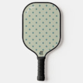Vorlage für kleine Polka Dots Pickleball-Paddle Pickleball Schläger (Rückseite)