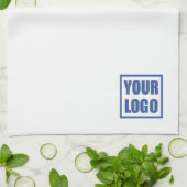 Vorlage für Küchentücher - Geschäftslogo (Gefaltet)