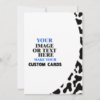 Vorlage für Kuhhautmuster, Erstellen Sie Ihre eige