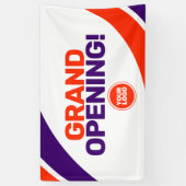 Vorlage für kundenspezifische Logos - Eröffnung de Banner (Vertikal)