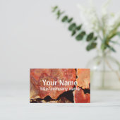 Vorlage für kundenspezifische Rock Design-Visitenk Visitenkarte (Stehend Vorderseite)