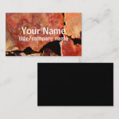 Vorlage für kundenspezifische Rock Design-Visitenk Visitenkarte (Vorne/Hinten)