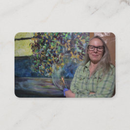 Vorlage für Künstlerbetriebskarten Visitenkarte