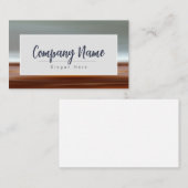 Vorlage für Landschaftsbezirk Business Card Visitenkarte (Vorne/Hinten)