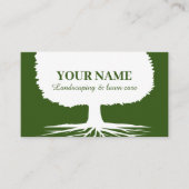 Vorlage für Landschaftsschutzkarte Visitenkarte (Vorderseite)