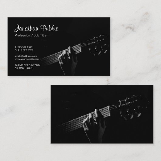 Vorlage für Lehrerdiplom-Lehrveranstaltungen Visitenkarte (Vorne/Hinten)