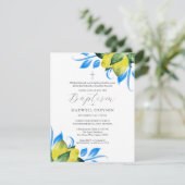 Vorlage für Lemon Foliage Baptism (Stehend Vorderseite)