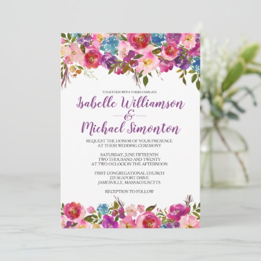 Vorlage für lila Blumenzehen (Stehend Vorderseite)