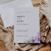 Vorlage für lila Hochzeiten