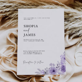 Vorlage für lila Hochzeiten