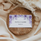 Vorlage für lila Hochzeitsstipps