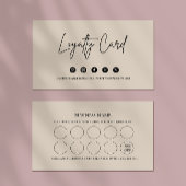 Vorlage für Loyalitätskarten, Moderner Kunde Treuekarte