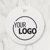Vorlage für luxuriöse Logos zeigt Silver Effect Geschenkanhänger (Rückseite)