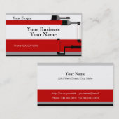 Vorlage für Maler-Visitenkarte Visitenkarte (Vorne/Hinten)