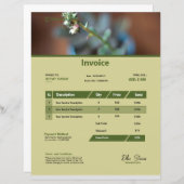 Vorlage für Mehrzweckrechnungen (Vorne/Hinten)