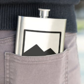 Vorlage für Metallflaschen Flachmann (Beispiel)