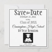 Vorlage für Minimalistisch Save the Date Wiederseh (Vorderseite)