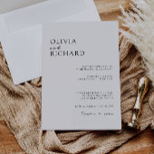 Vorlage für Minimalistische Hochzeiten