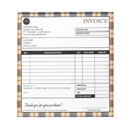 Vorlage für Minimalistische Karierte grenzübergrei Notizblock