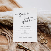 Vorlage für Minimalistische, moderne Save the Date
