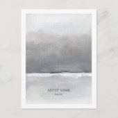 Vorlage für Minimalistische Postkarten (Vorderseite)