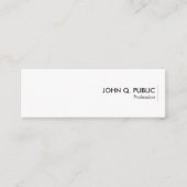 Vorlage für Minimalistische Visitenkarten Mini Visitenkarte (Vorderseite)