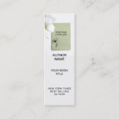 Vorlage für Minimalistisches Author-Lesezeichen mi Mini Visitenkarte (Vorderseite)