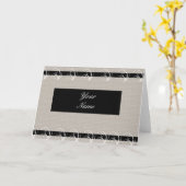 Vorlage für Mitteilungskarten (Gelbe Blume)