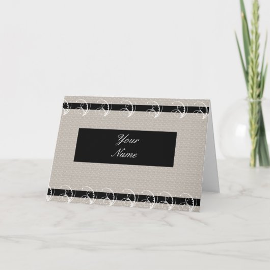 Vorlage für Mitteilungskarten (Vorderseite)