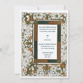 Vorlage für mittelalterliche Illuminierte Hochzeit (Vorderseite)