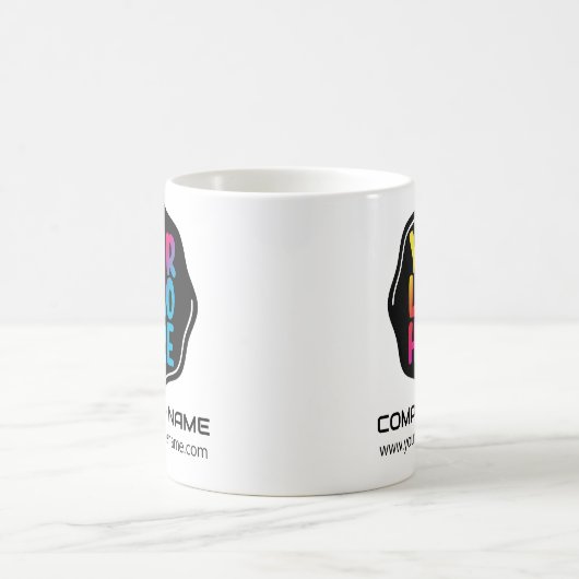 Vorlage für moderne Editable Business Werbeaktion Kaffeetasse (Mittel)