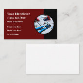 Vorlage für moderne einfache Geschäftskarte Visitenkarte (Vorne/Hinten)