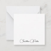 Vorlage für moderne elegante Typografie (Rückseite)