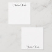 Vorlage für moderne elegante Typografie (Vorne/Hinten)