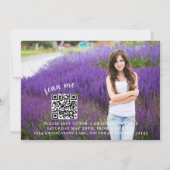 Vorlage für moderne Graduierungspartei (Rückseite)