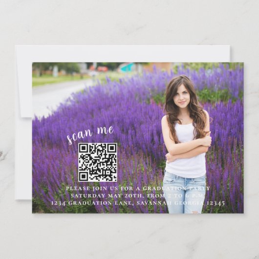 Vorlage für moderne Graduierungspartei (Rückseite)