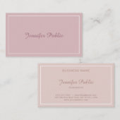 Vorlage für moderne handgeschriebene Skripte Elega Visitenkarte (Vorne/Hinten)