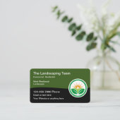 Vorlage für moderne Landscaping-Visitenkarten Visitenkarte (Stehend Vorderseite)
