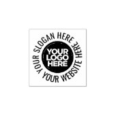 Vorlage für moderne Round-Business-Logos Gummistempel (Prägung)