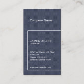 Vorlage für moderne, texturierte Blue Business Car Visitenkarte (Vorderseite)