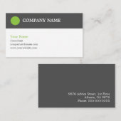 Vorlage für moderne Unternehmenskarten (Vorne/Hinten)