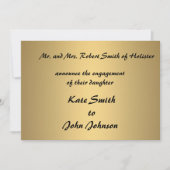 Vorlage für moderne Verlobungen (Vorderseite)